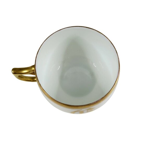 1920s Rosenthal Selb Bavaria Monogrammed Teacup Vintage German Porcelain - Picture 4 of 6